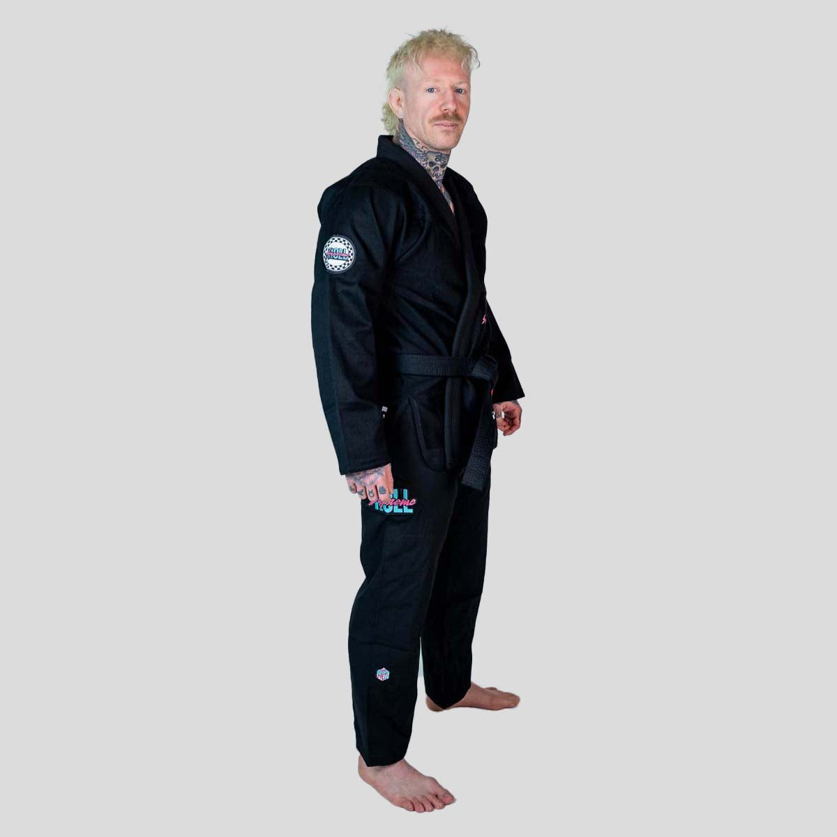 Roll Supreme The Finisher BJJ Gi Black at Bytomic Trade and Wholesale