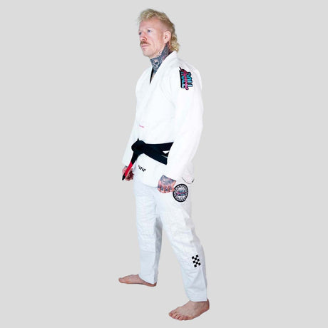 Roll Supreme The Finisher BJJ Gi White at Bytomic Trade and Wholesale