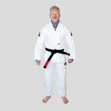 Roll Supreme The Low Key BJJ Gi White at Bytomic Trade and Wholesale