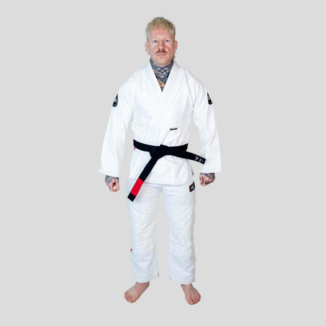 Roll Supreme The Low Key BJJ Gi White at Bytomic Trade and Wholesale