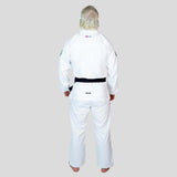 Roll Supreme The Low Key BJJ Gi White at Bytomic Trade and Wholesale