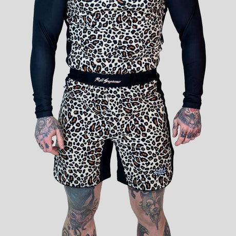Roll Supreme The Butcher Fight Shorts Yellow/Brown at Bytomic Trade and Wholesale