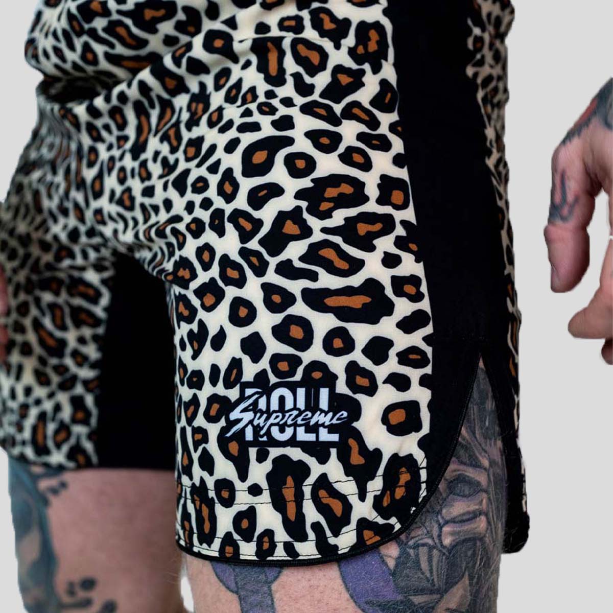 Roll Supreme The Butcher Fight Shorts Yellow/Brown at Bytomic Trade and Wholesale