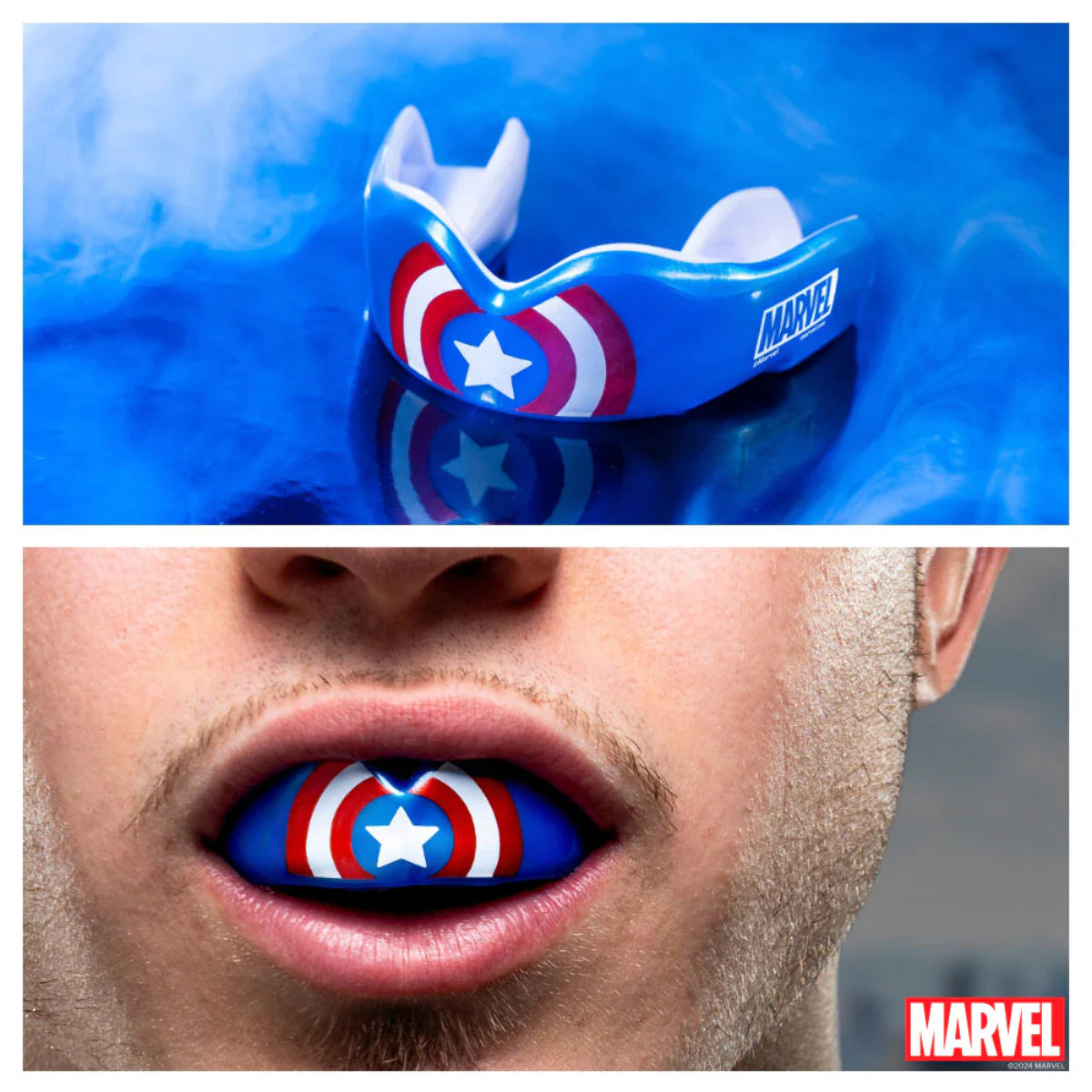 SafeJawz Marvel Captain America Mouth Guard    at Bytomic Trade and Wholesale