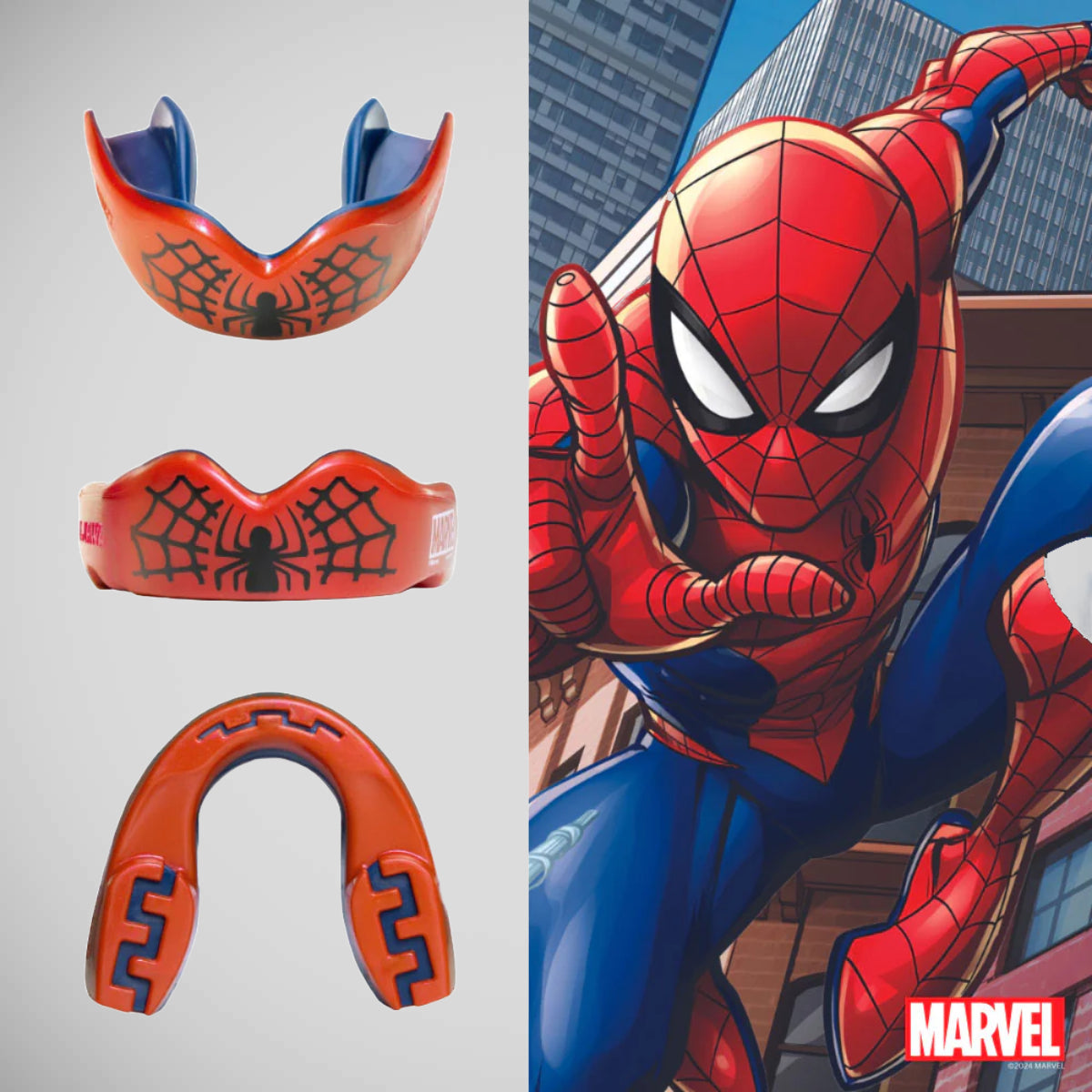 SafeJawz Marvel Spider-Man Mouth Guard    at Bytomic Trade and Wholesale