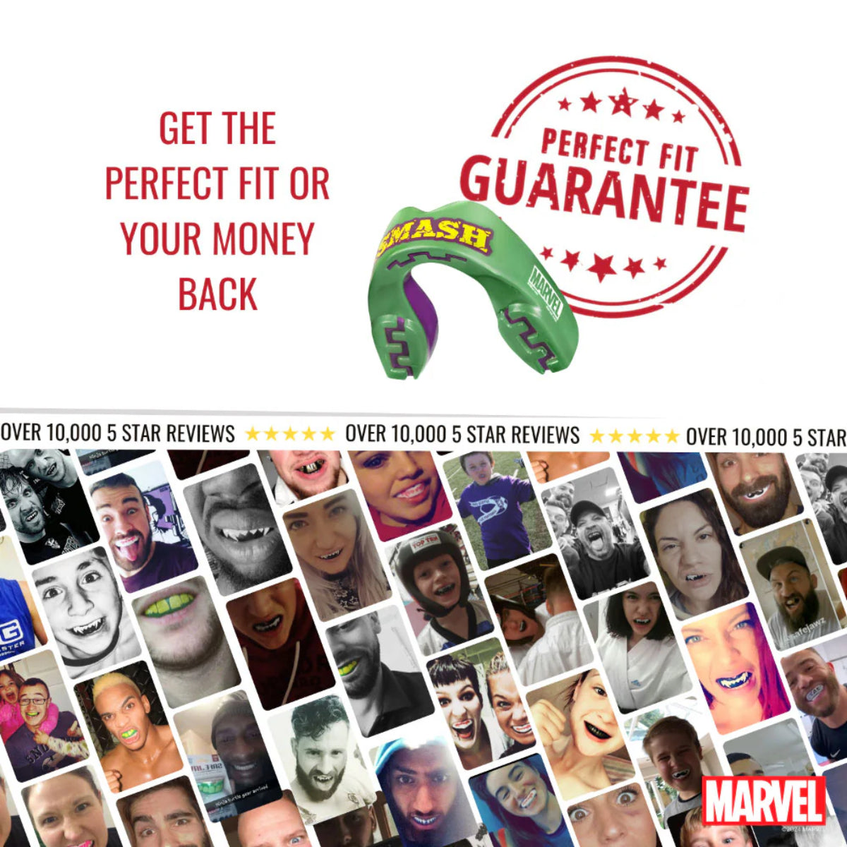 SafeJawz Marvel The Hulk Mouth Guard    at Bytomic Trade and Wholesale