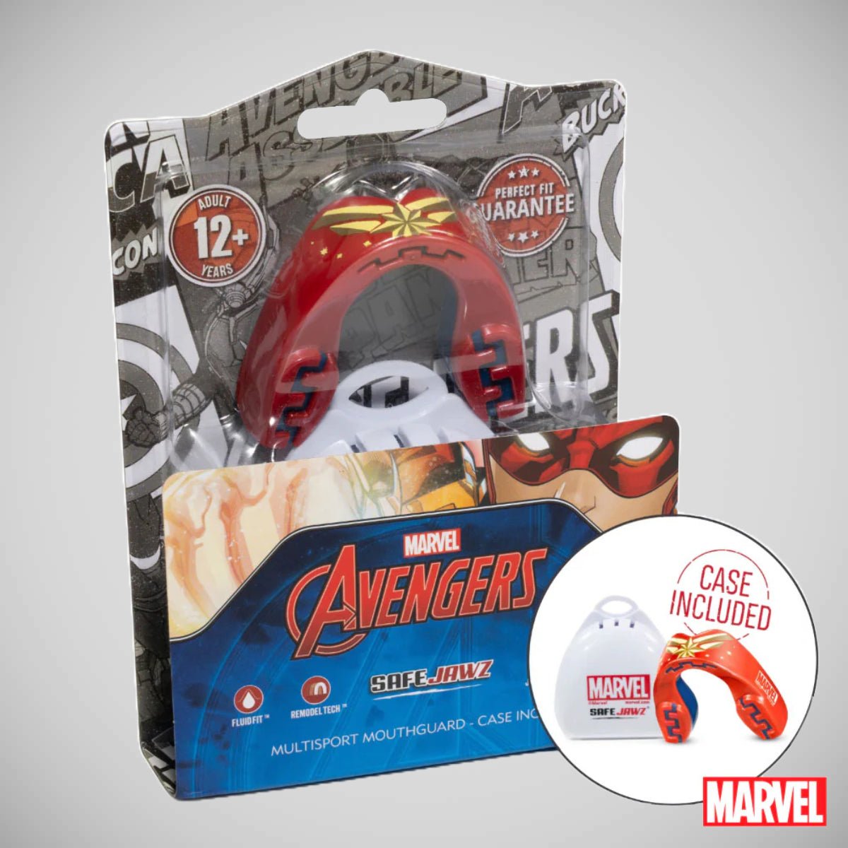 Safejawz Marvel Captain Marvel Mouth Guard    at Bytomic Trade and Wholesale