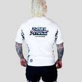 Roll Supreme The Finisher Short Sleeve Rash Guard White/Black at Bytomic Trade and Wholesale