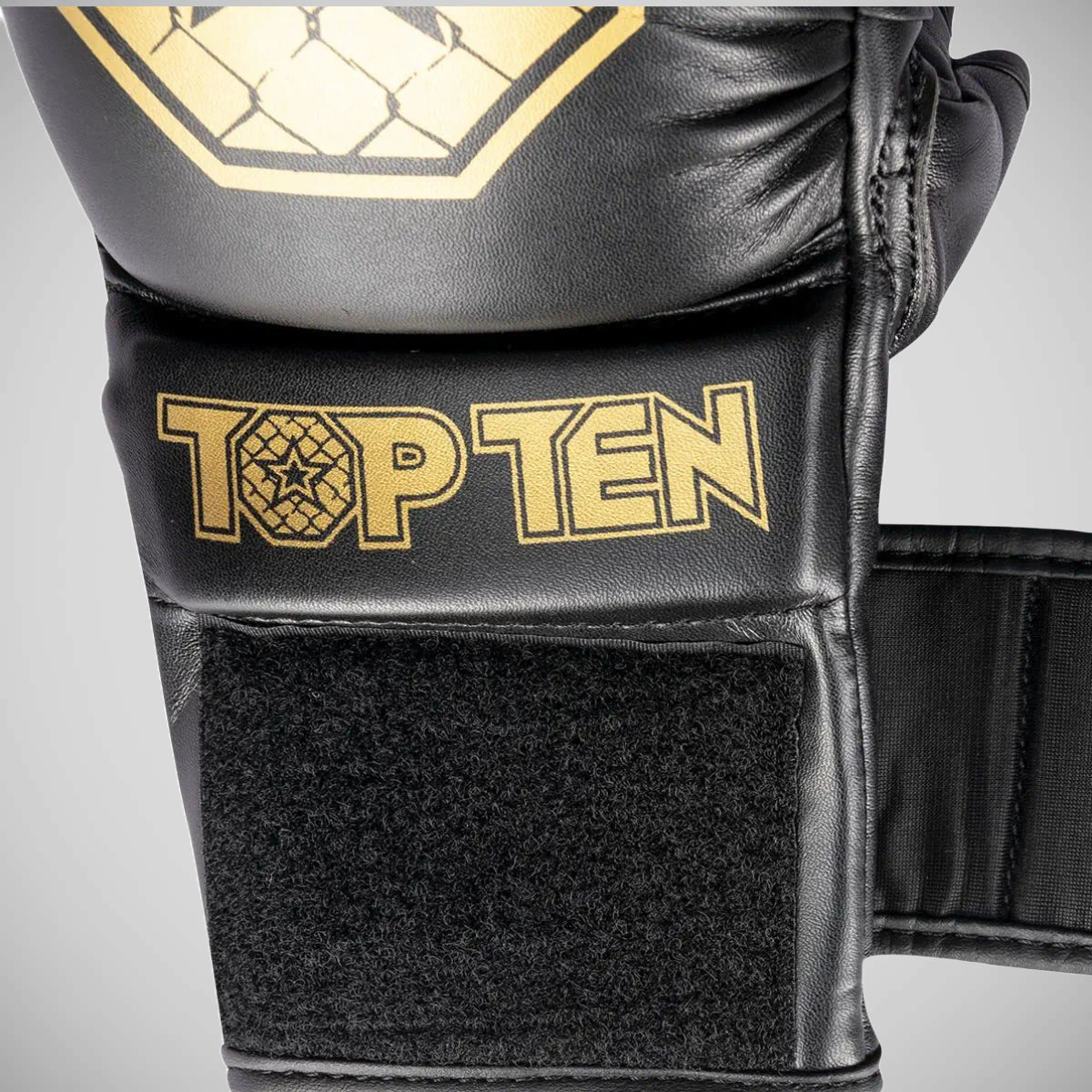 Top Ten Contender MMA Sparring Gloves Black/Gold    at Bytomic Trade and Wholesale