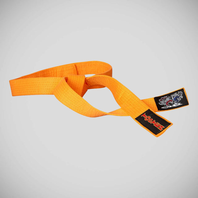 Top Ten Fighting Cats Budo Karate Belt Orange    at Bytomic Trade and Wholesale