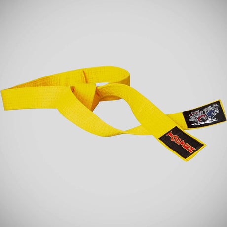 Top Ten Fighting Cats Budo Karate Belt Yellow    at Bytomic Trade and Wholesale