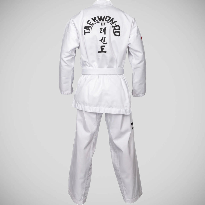 White Top Ten ITF Student Uniform with Slip Jacket    at Bytomic Trade and Wholesale