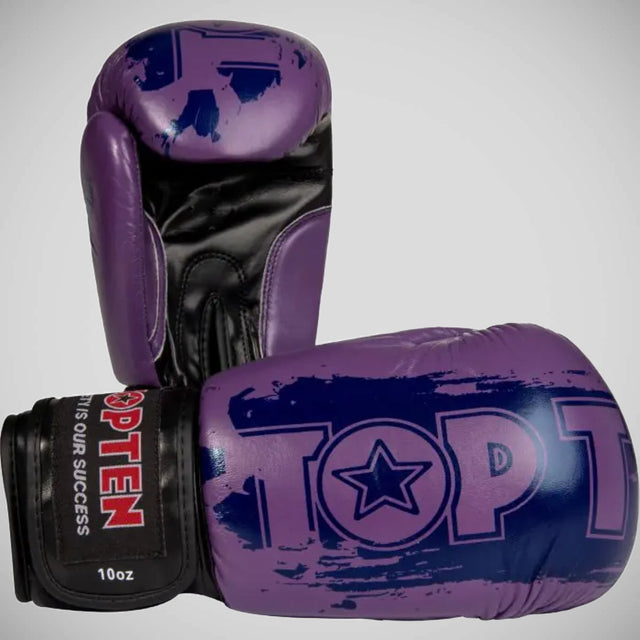 Top Ten Power Ink Boxing Gloves Purple    at Bytomic Trade and Wholesale