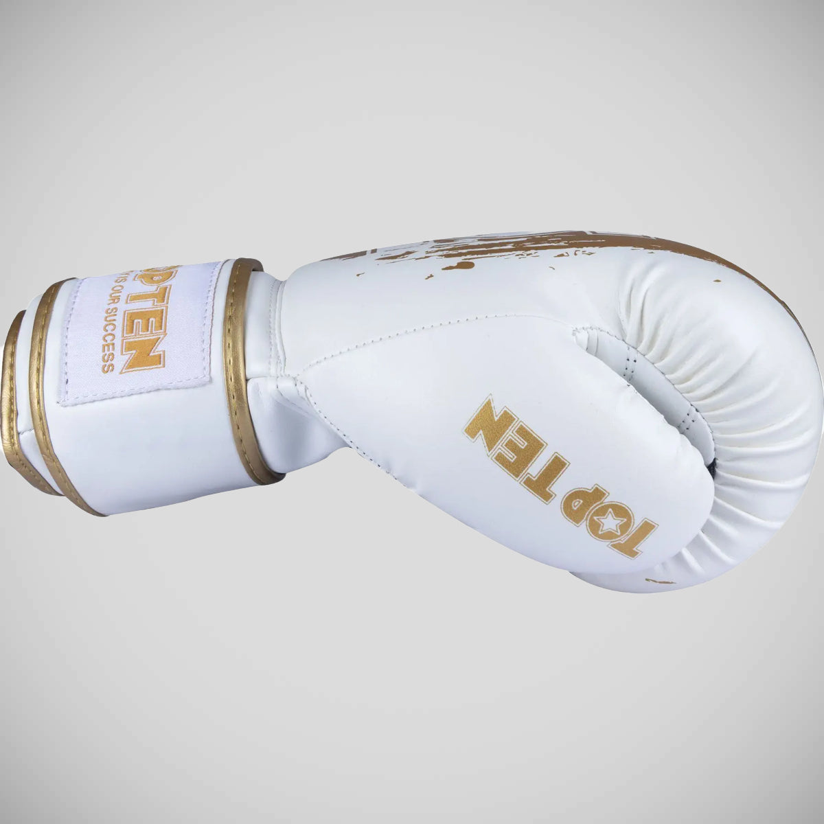 Top Ten Power Ink Golden Star Boxing Gloves White/Gold    at Bytomic Trade and Wholesale