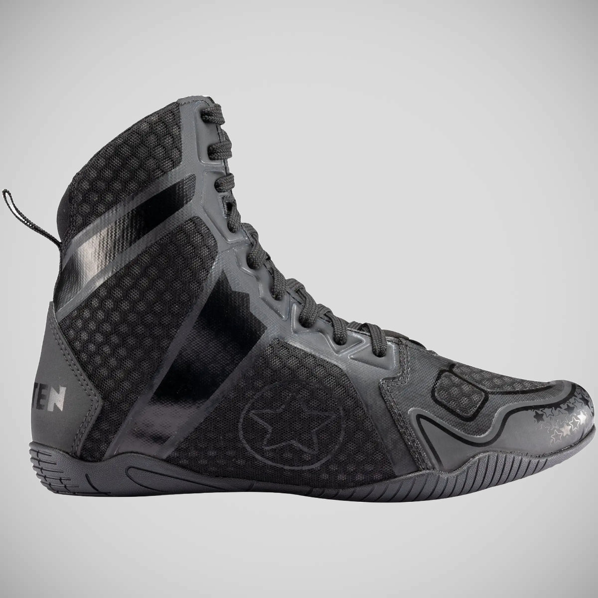 Top Ten Speedmaster Boxing Boots Black/Black    at Bytomic Trade and Wholesale