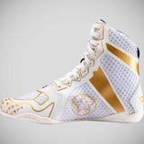 Top Ten Speedmaster Boxing Boots White/Gold    at Bytomic Trade and Wholesale