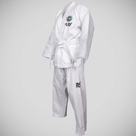 White Top Ten Student ITF Tae Kwon-Do Dobok    at Bytomic Trade and Wholesale