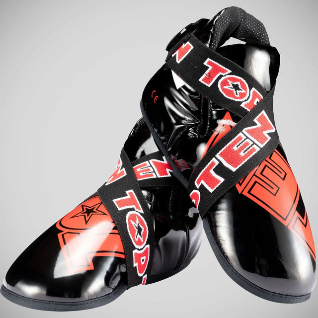 Top Ten Superlight Glossy Kicks Black/Red    at Bytomic Trade and Wholesale