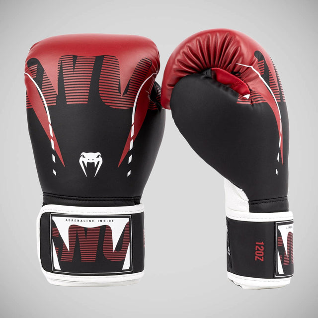 Venum Adrenaline Boxing Gloves Black/Red    at Bytomic Trade and Wholesale