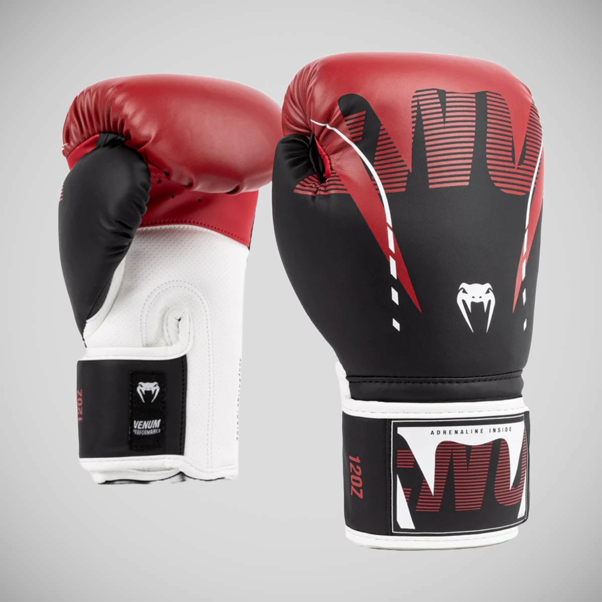 Venum Adrenaline Boxing Gloves Black/Red    at Bytomic Trade and Wholesale