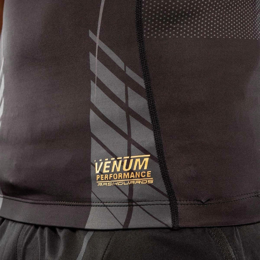 Venum Athletics Sleeveless Rash Guard Black/Gold    at Bytomic Trade and Wholesale