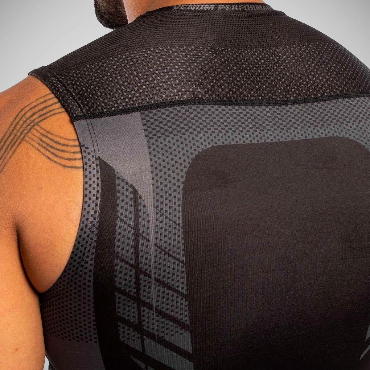 Venum Athletics Sleeveless Rash Guard Black/Gold    at Bytomic Trade and Wholesale