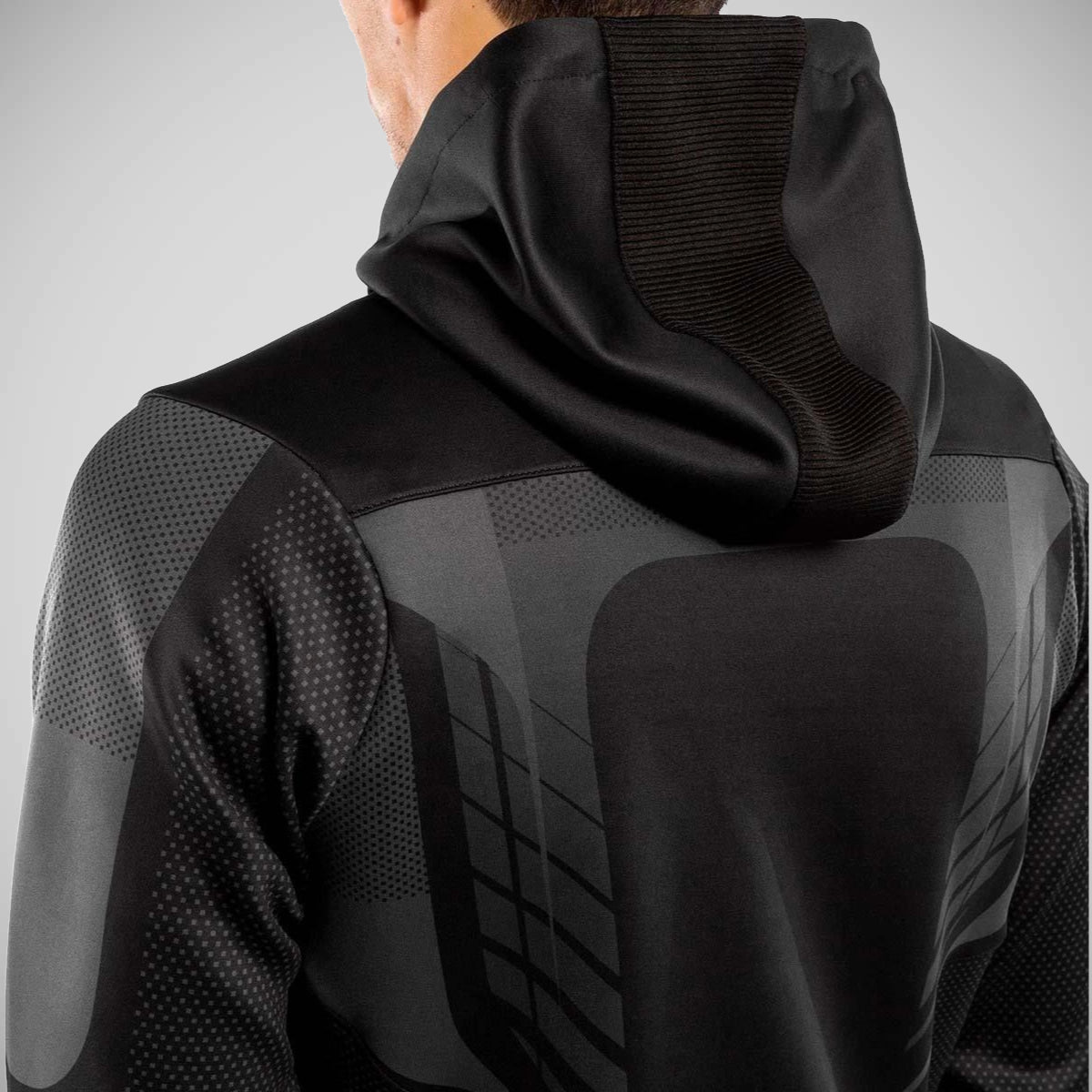 Venum Athletics Zipped Hoodie Black/Gold    at Bytomic Trade and Wholesale