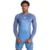 Venum Attack Long Sleeve Rash Guard Navy