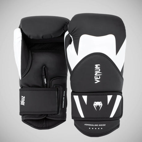 Venum Challenger 4.0 Boxing Gloves Black/White    at Bytomic Trade and Wholesale