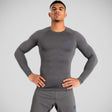 Venum Contender Long Sleeve Rash Guard Grey    at Bytomic Trade and Wholesale