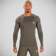 Venum Contender Long Sleeve Rash Guard Khaki    at Bytomic Trade and Wholesale