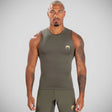 Venum Contender Sleeveless Rash Guard Khaki    at Bytomic Trade and Wholesale