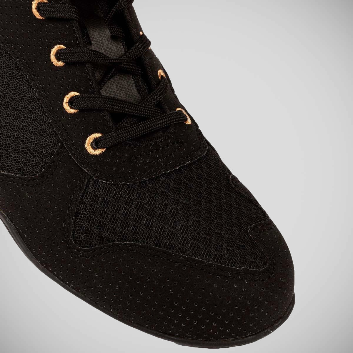 Venum Elite Boxing Shoes Black/Bronze    at Bytomic Trade and Wholesale