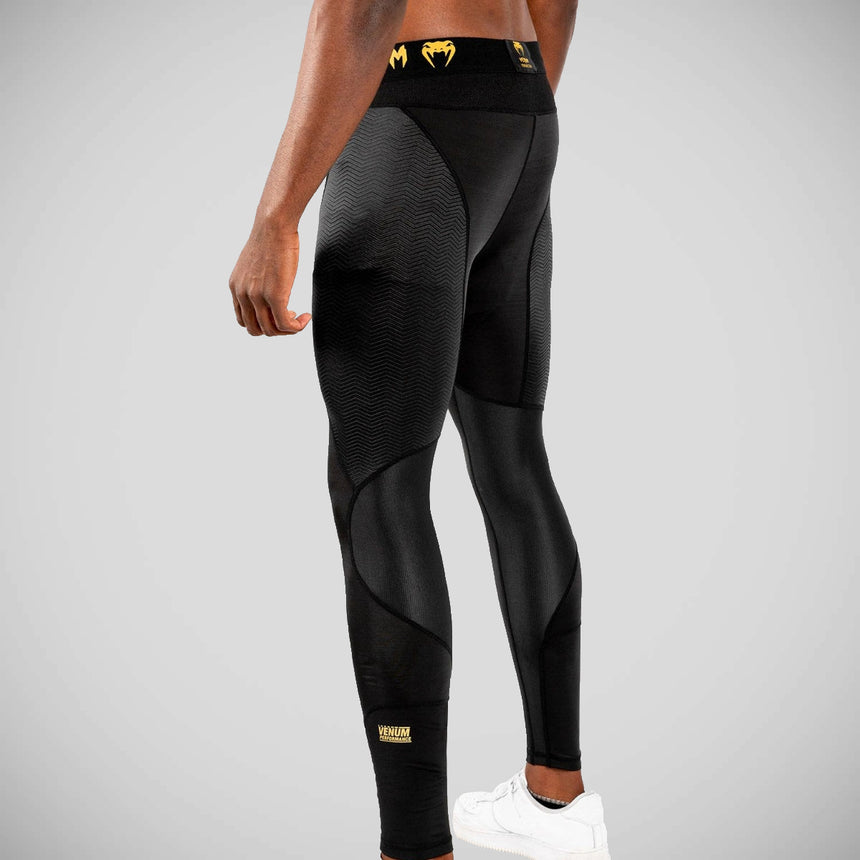 Venum G-Fit Spats Black/Gold    at Bytomic Trade and Wholesale