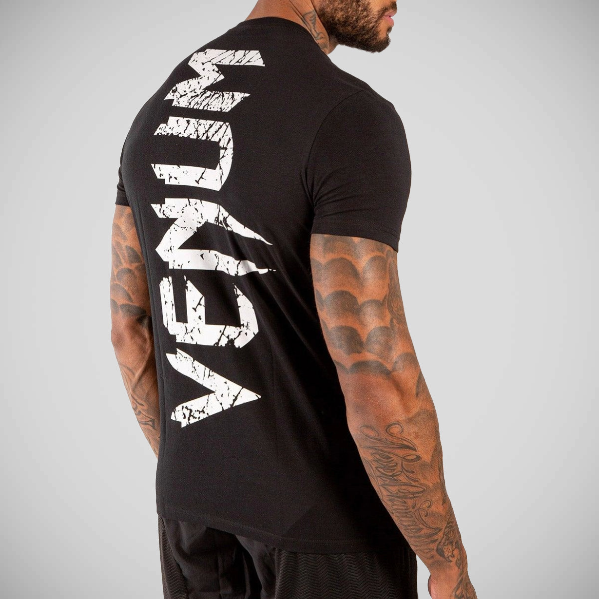 Venum Giant Men's T Shirt Black/White    at Bytomic Trade and Wholesale