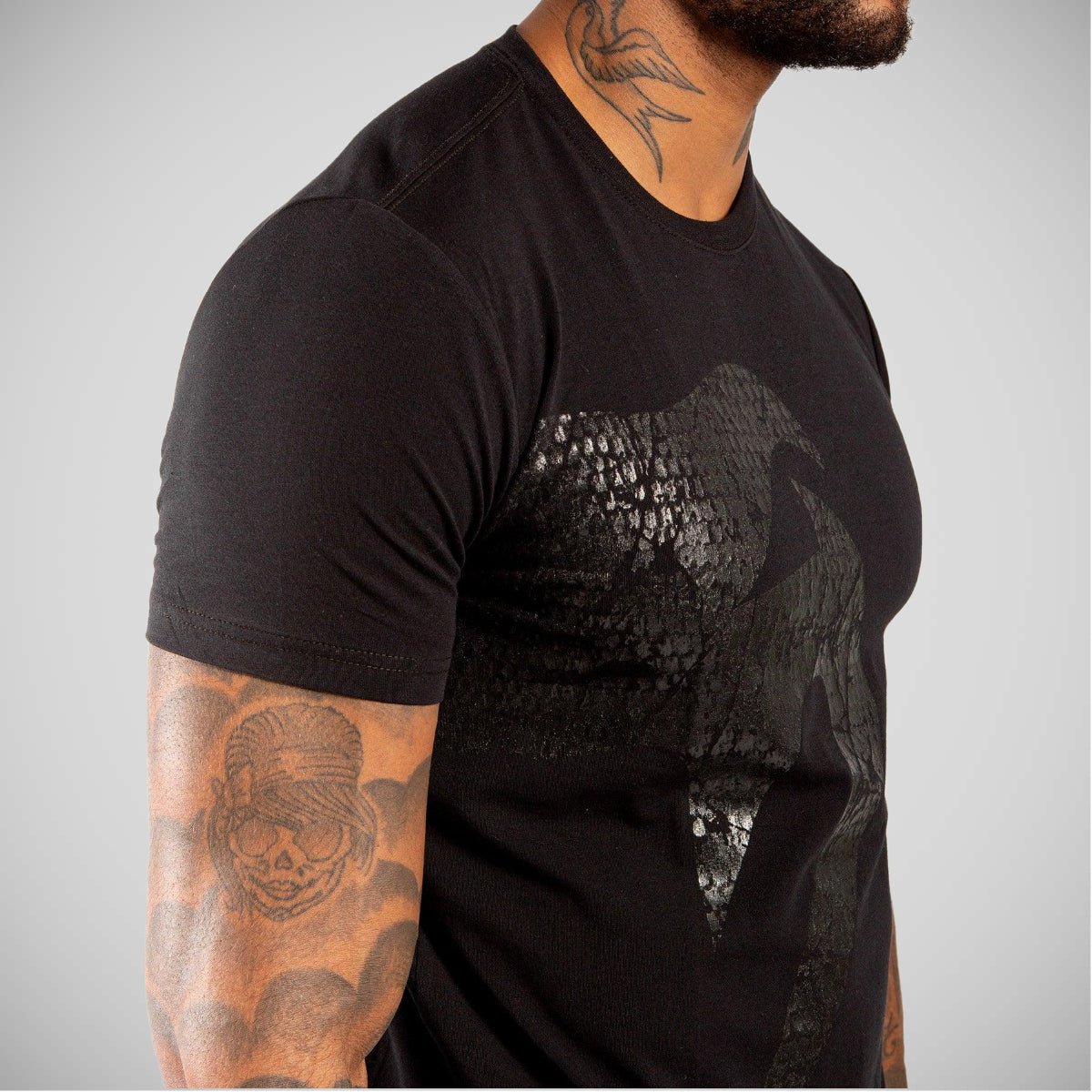 Venum Giant Men's T Shirt Matte/Black    at Bytomic Trade and Wholesale