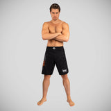 Venum Gladiator 5.0 Fight Shorts Black/Silver