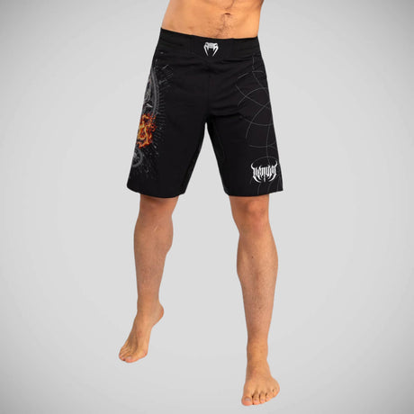 Venum Gladiator 5.0 Fight Shorts Black/Silver    at Bytomic Trade and Wholesale