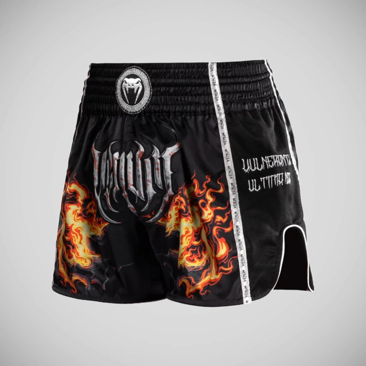 Venum Gladiator 5.0 Muay Thai Shorts Black/Orange at Bytomic Trade and Wholesale