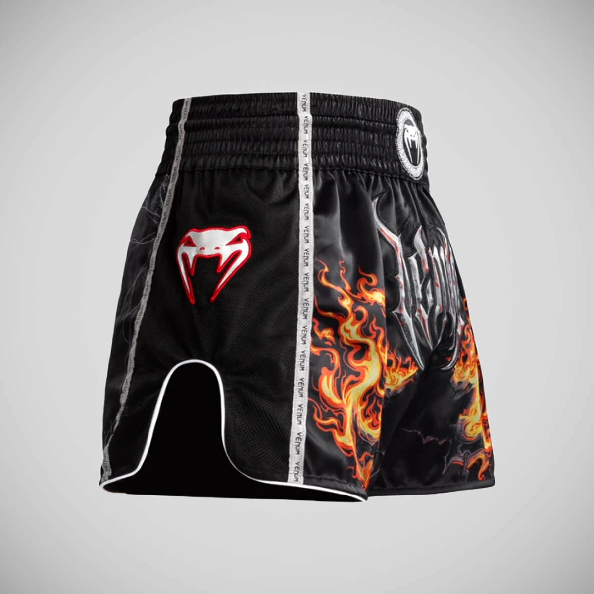 Venum Gladiator 5.0 Muay Thai Shorts Black/Orange at Bytomic Trade and Wholesale