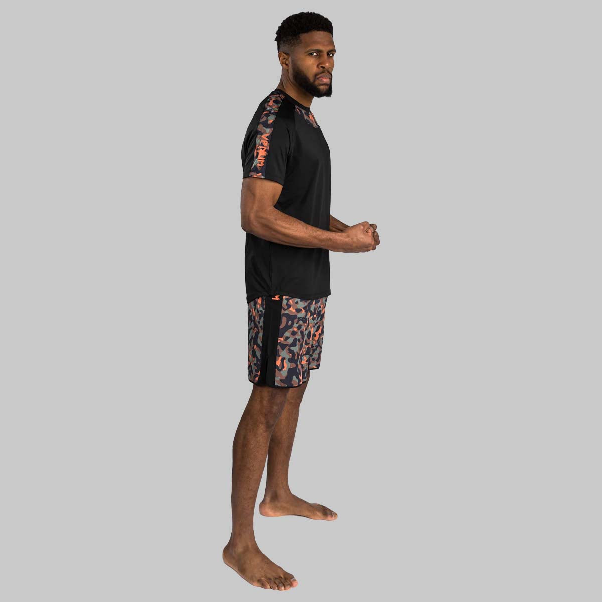 Venum Jungle Ops Dry Tech T-Shirt Black/Khaki Camo