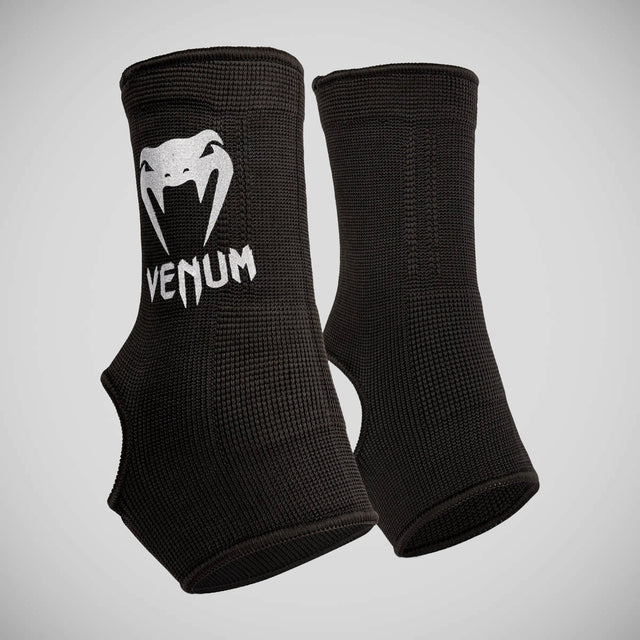 Venum Kontact Ankle Support Guards Black/Silver    at Bytomic Trade and Wholesale