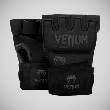 Venum Kontact Gel Quick Hand Wraps Black/Black    at Bytomic Trade and Wholesale