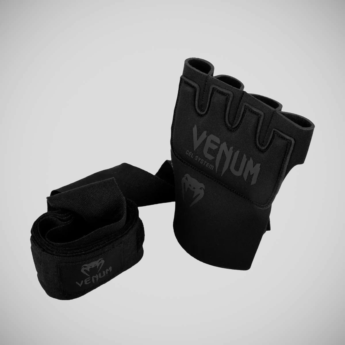 Venum Kontact Gel Quick Hand Wraps Black/Black    at Bytomic Trade and Wholesale