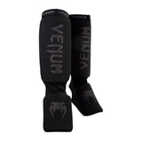 Venum Kontact Shin Guards Black/Black    at Bytomic Trade and Wholesale