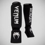 Venum Kontact Shin Guards Black/Silver