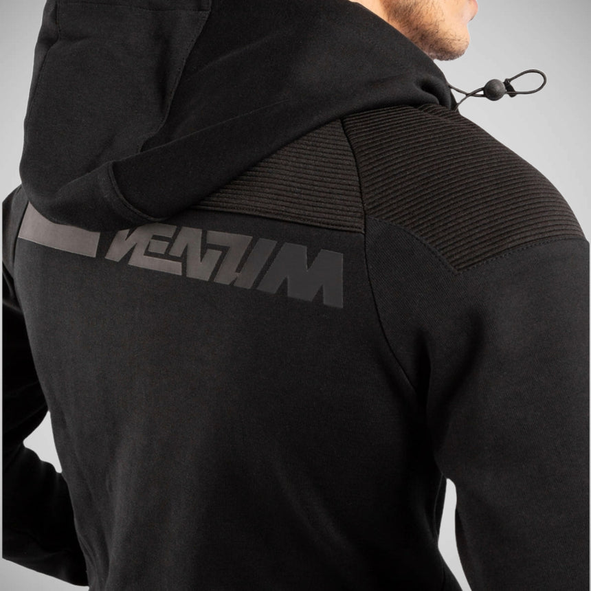 Venum Laser Evo 2.0 Zipped Hoodie Black/Black    at Bytomic Trade and Wholesale