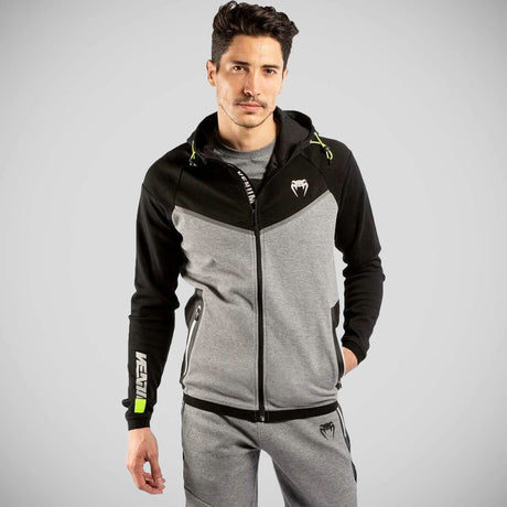 Venum Laser Evo 2.0 Zipped Hoodie Grey    at Bytomic Trade and Wholesale