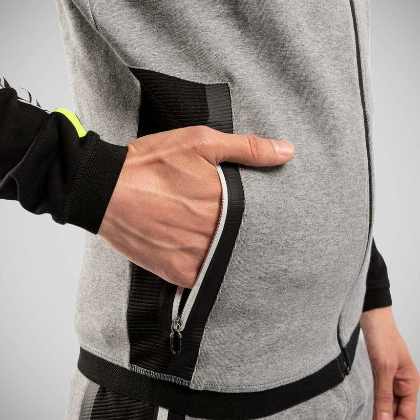 Venum Laser Evo 2.0 Zipped Hoodie Grey    at Bytomic Trade and Wholesale