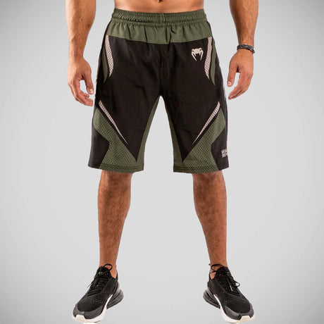 Venum One FC Impact Training Shorts Black/Khaki    at Bytomic Trade and Wholesale